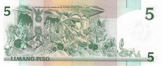 Philippinen 5 Piso 1991 p179